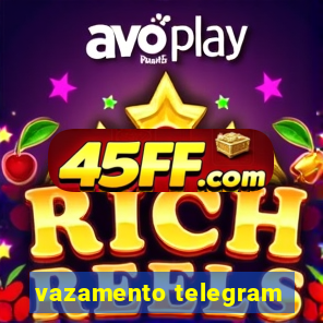 vazamento telegram